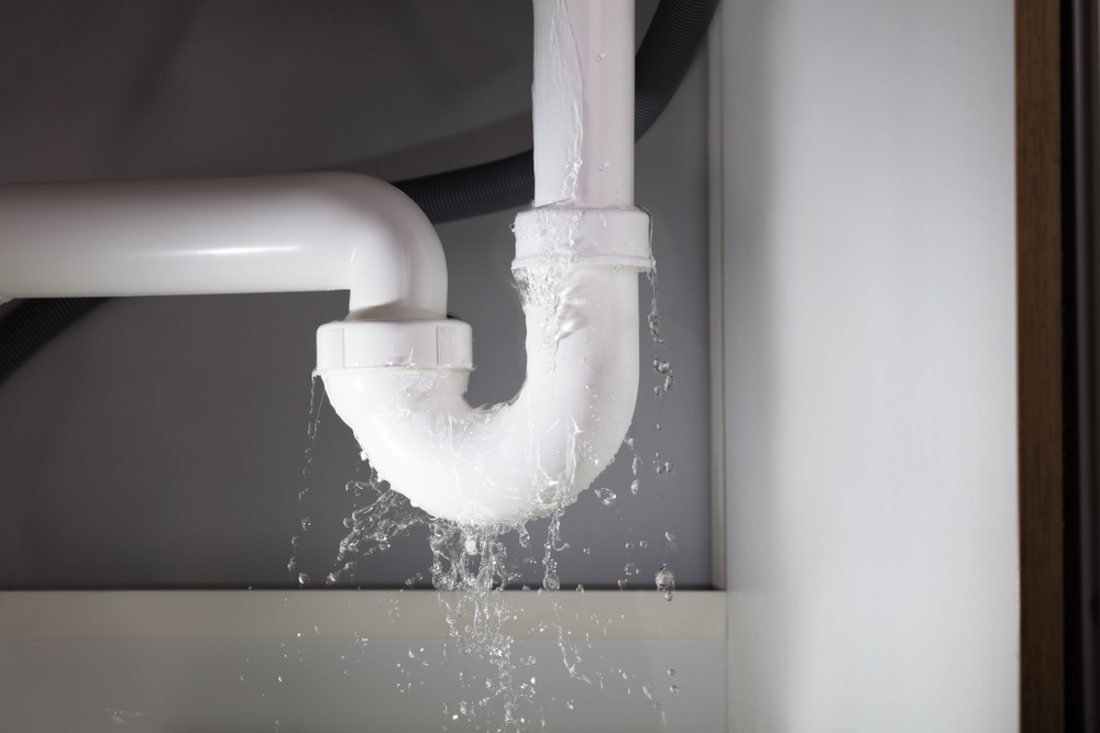 water leaks around bathroom sink handle i